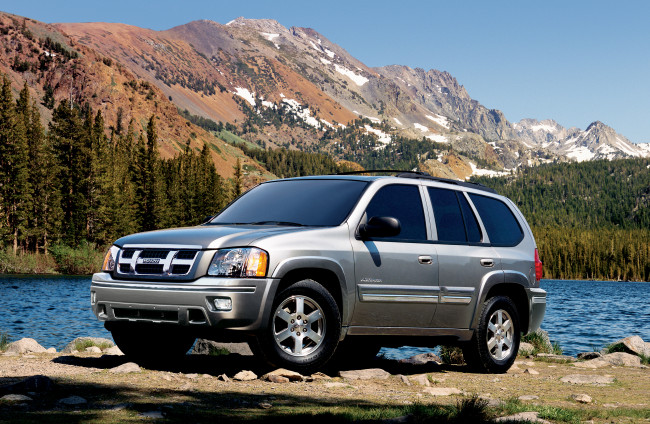 Обои картинки фото isuzu ascender swb 2002, автомобили, isuzu, ascender, swb, 2002