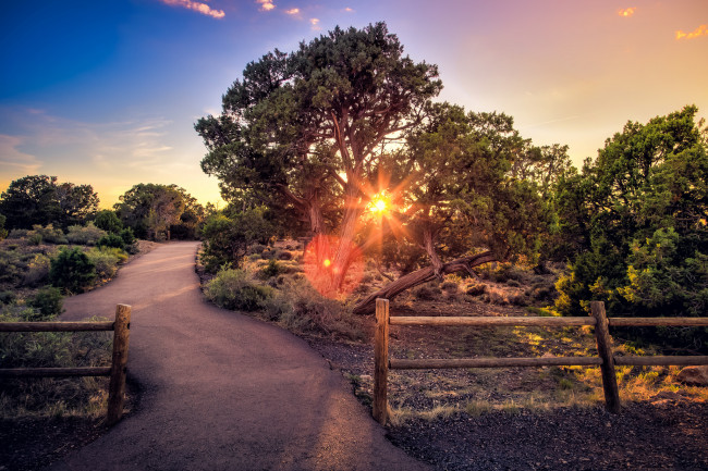 Обои картинки фото природа, дороги, простор