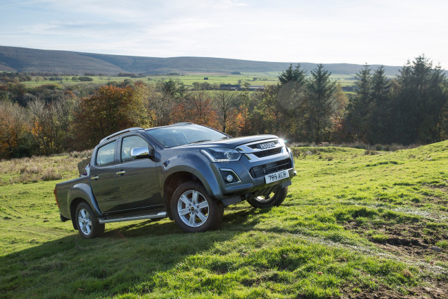 Обои картинки фото isuzu d-max double cab uk-spec 2017, автомобили, isuzu, d-max, double, cab, uk-spec, 2017