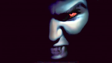 Картинка календари фэнтези лицо оскал вампир клыки