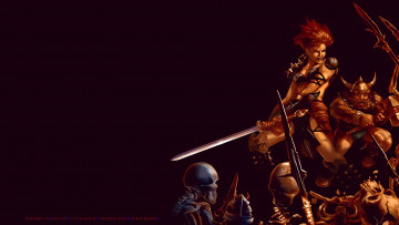 Картинка календари фэнтези воительница женщина оружие нежить