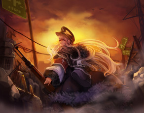 Картинка аниме girls+frontline girls frontline