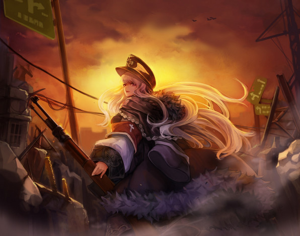 Обои картинки фото аниме, girls frontline, girls, frontline