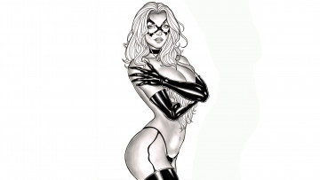 Картинка рисованное elberty+oliveira девушка фон взгляд маска перчатки