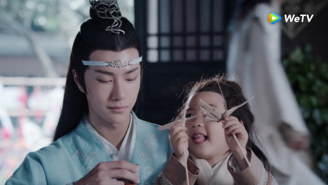 Обои картинки фото кино фильмы, the untamed, лань, ванцзи, ребенок