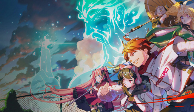 Обои картинки фото аниме, zengeon