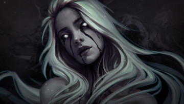 Картинка фэнтези девушки девушка фон слёзы