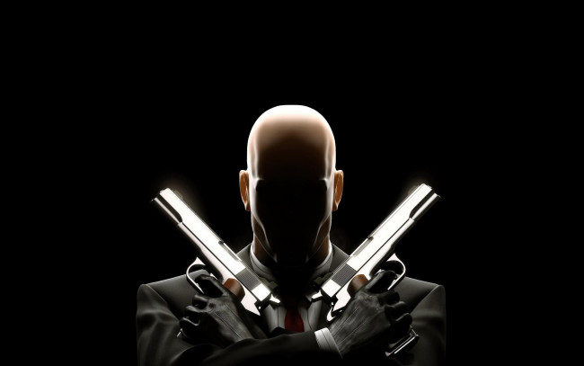 Обои картинки фото видео игры, hitman,  absolution, киллер, пистолеты