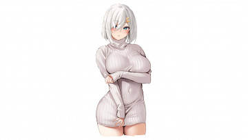 Картинка аниме kantai+collection hamakaze kantai collection