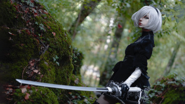 Картинка девушки -+креатив +косплей automata nier himeecosplay