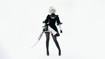 Картинка девушки -+креатив +косплей automata nier maruxia mono xia