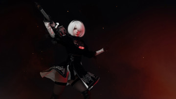 Картинка девушки -+креатив +косплей automata nier maruxia mono xia