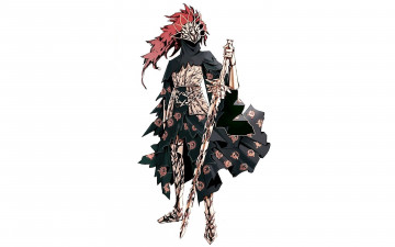 Картинка аниме оружие +техника +технологии наряд маска меч