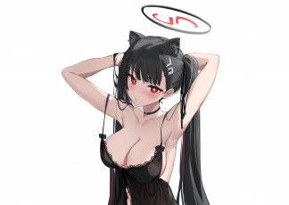 Картинка аниме животные +существа blue archive