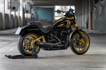 Картинка мотоциклы harley-davidson low rider s customized thunderbike trp-pro