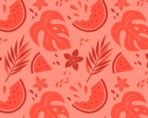 Обои картинки фото векторная графика, еда , food, арбуз