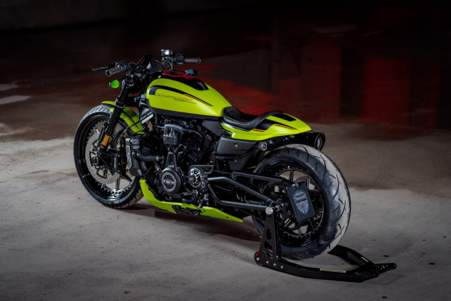 Обои картинки фото мотоциклы, harley-davidson, sportster, s-1250, customized, sps-4