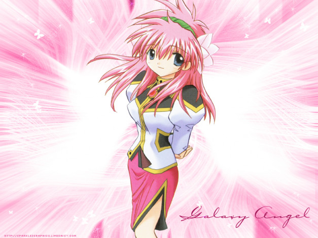Обои картинки фото аниме, galaxy, angel