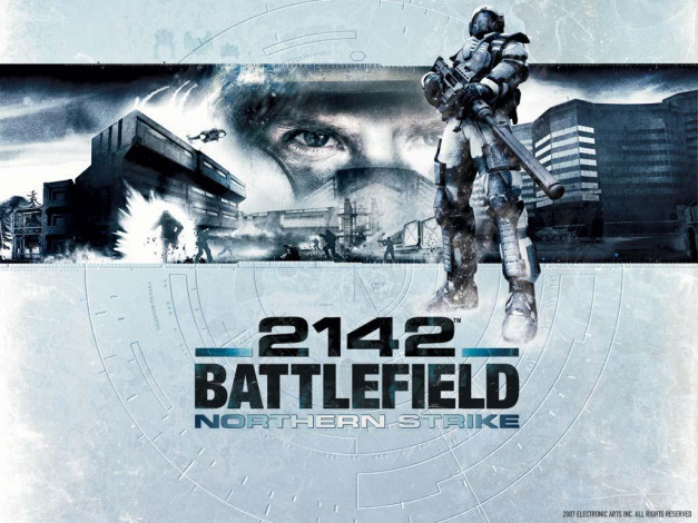 Обои картинки фото battlefield, 2142, видео, игры