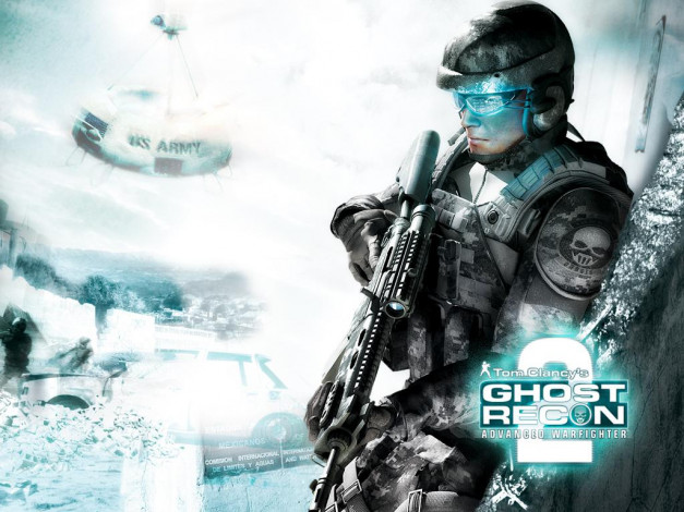 Обои картинки фото ghost, recon, видео, игры, advanced, warfighter