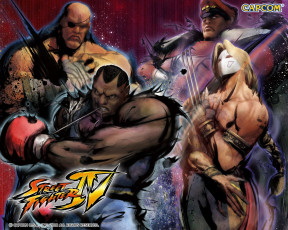 Картинка street fighter iv видео игры