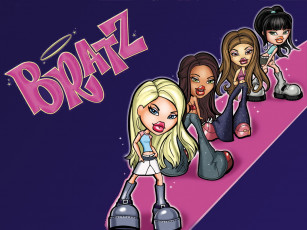 обоя мультфильмы, bratz