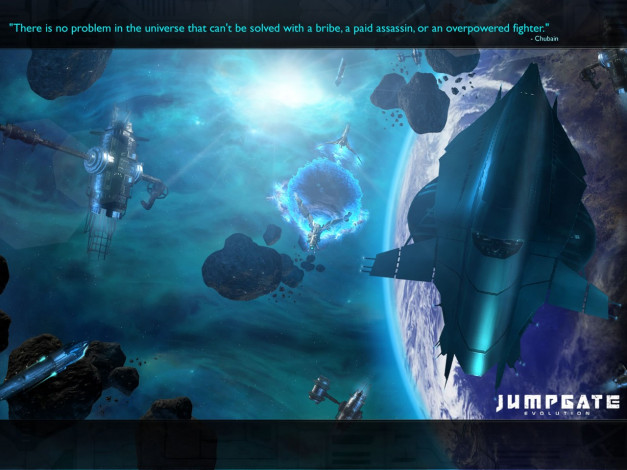 Обои картинки фото jumpgate, evolution, видео, игры