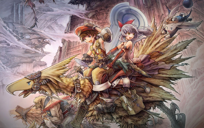 Обои картинки фото аниме, weapon, blood, technology