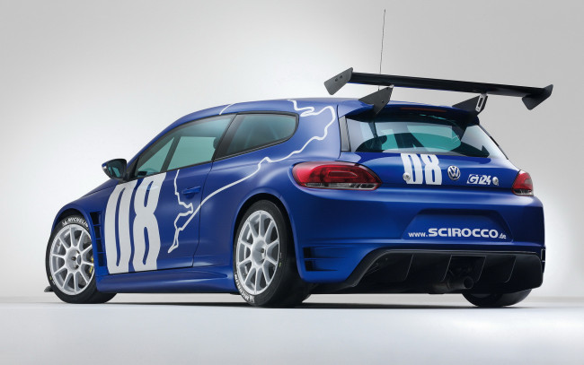 Обои картинки фото volkswagen, scirocco, gt24, автомобили