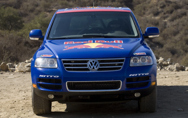 Обои картинки фото volkswagen, touareg, v10, tdi, pikes, peak, автомобили