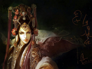 Картинка фэнтези девушки