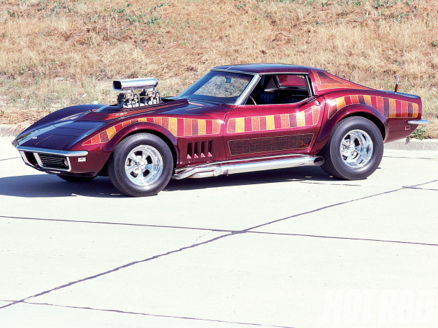 Обои картинки фото автомобили, corvette