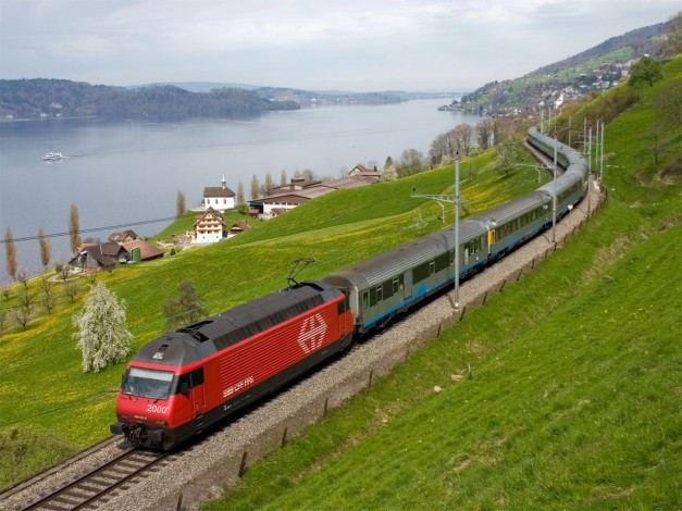 Обои картинки фото техника, поезда