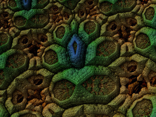 Картинка 3д графика fractal фракталы