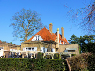 Картинка royal zoute golf club города здания дома бельгия