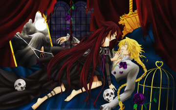Картинка аниме pandora hearts alice jack vessalius