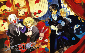 Картинка аниме pandora hearts vincent nightray gilbert oz vessalius xerxes break
