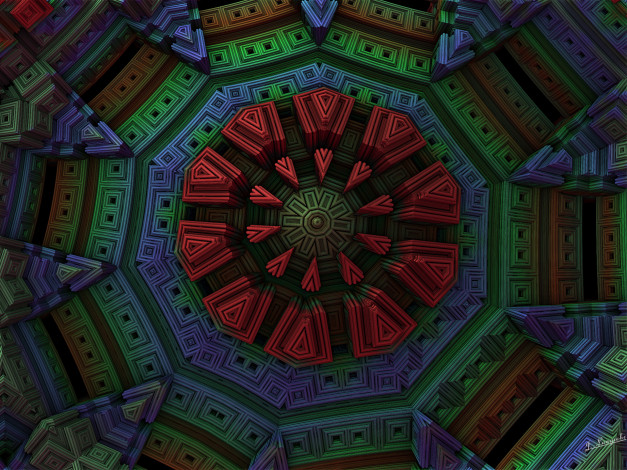 Обои картинки фото 3д, графика, fractal, фракталы