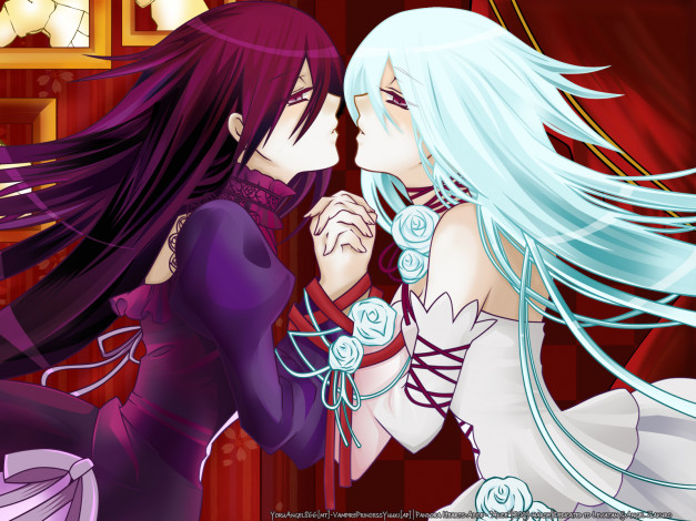 Обои картинки фото аниме, pandora, hearts, alice, will, of, the, abyss