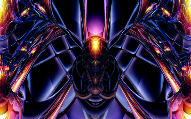 Обои картинки фото 3д, графика, fractal, фракталы, цвета