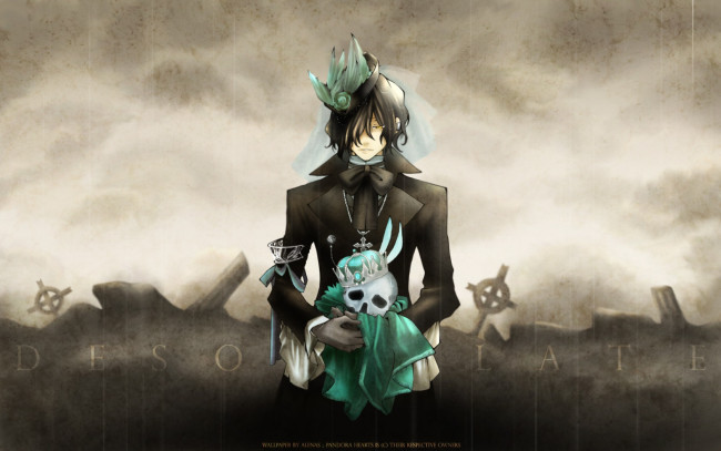 Обои картинки фото аниме, pandora, hearts, gilbert, nightray