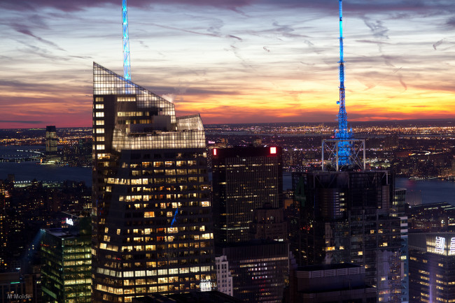 Обои картинки фото города, нью, йорк, сша, банк, оф, америка, манхеттен