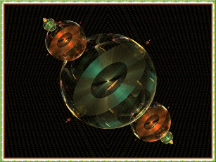 Картинка 3д графика fractal фракталы узор цвета фон