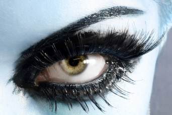 Картинка разное глаза макияж взгляд