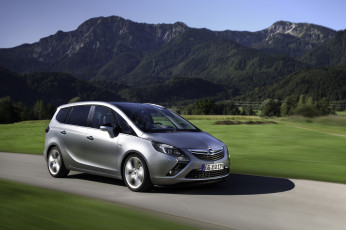 Картинка 2013 opel zafira tourer cdti ecotec автомобили