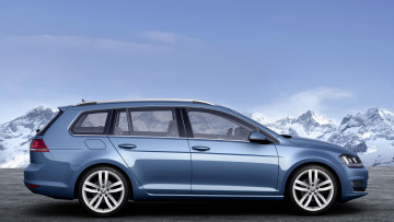 Картинка автомобили volkswagen golf variant