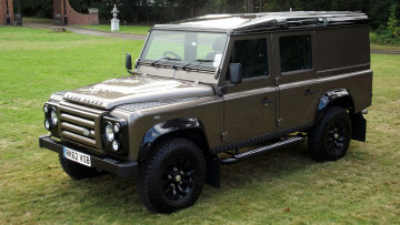 Картинка land rover defender автомобили класс-премиум великобритания внедорожник tata motors