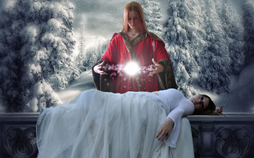 Картинка разное компьютерный дизайн платье елки зима снег ритуал магия