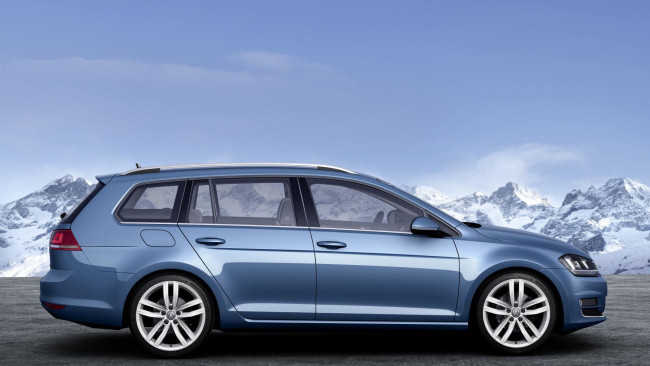 Обои картинки фото автомобили, volkswagen, golf, variant