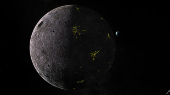 Обои картинки фото космос, арт, планеты